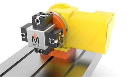4th Axis CNC Workholding Fixtures from Martin Trunnion.